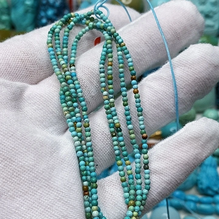 绿松石未镶嵌天然原矿 地大质检