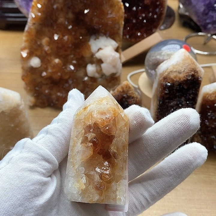 摆件未镶嵌水晶晶柱76