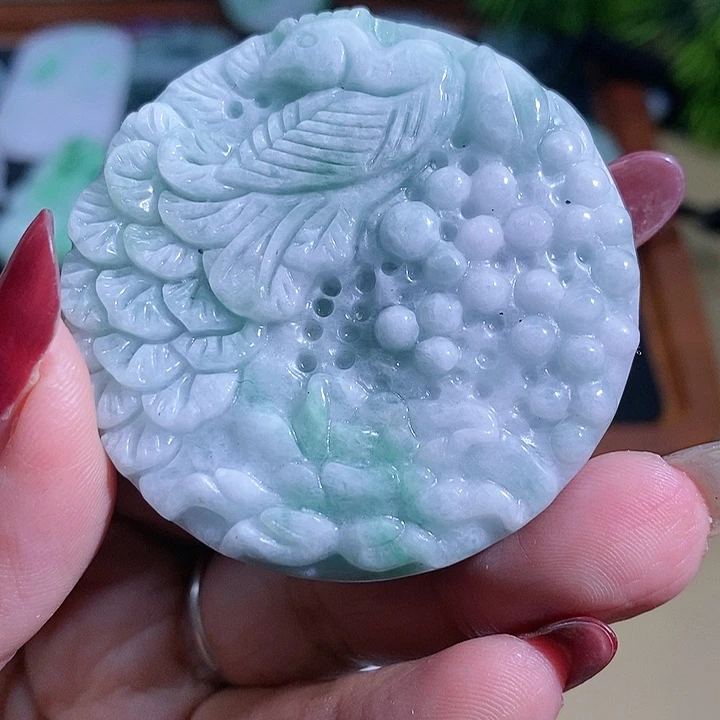 【闪购商品】翡翠挂件未镶嵌凤凰