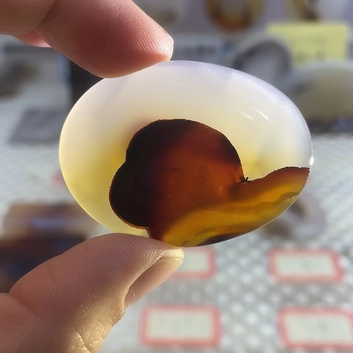 玛瑙/玉髓合金颈饰