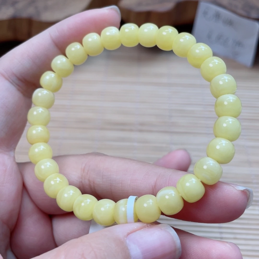 蜜蜡未镶嵌手串蜜蜡52