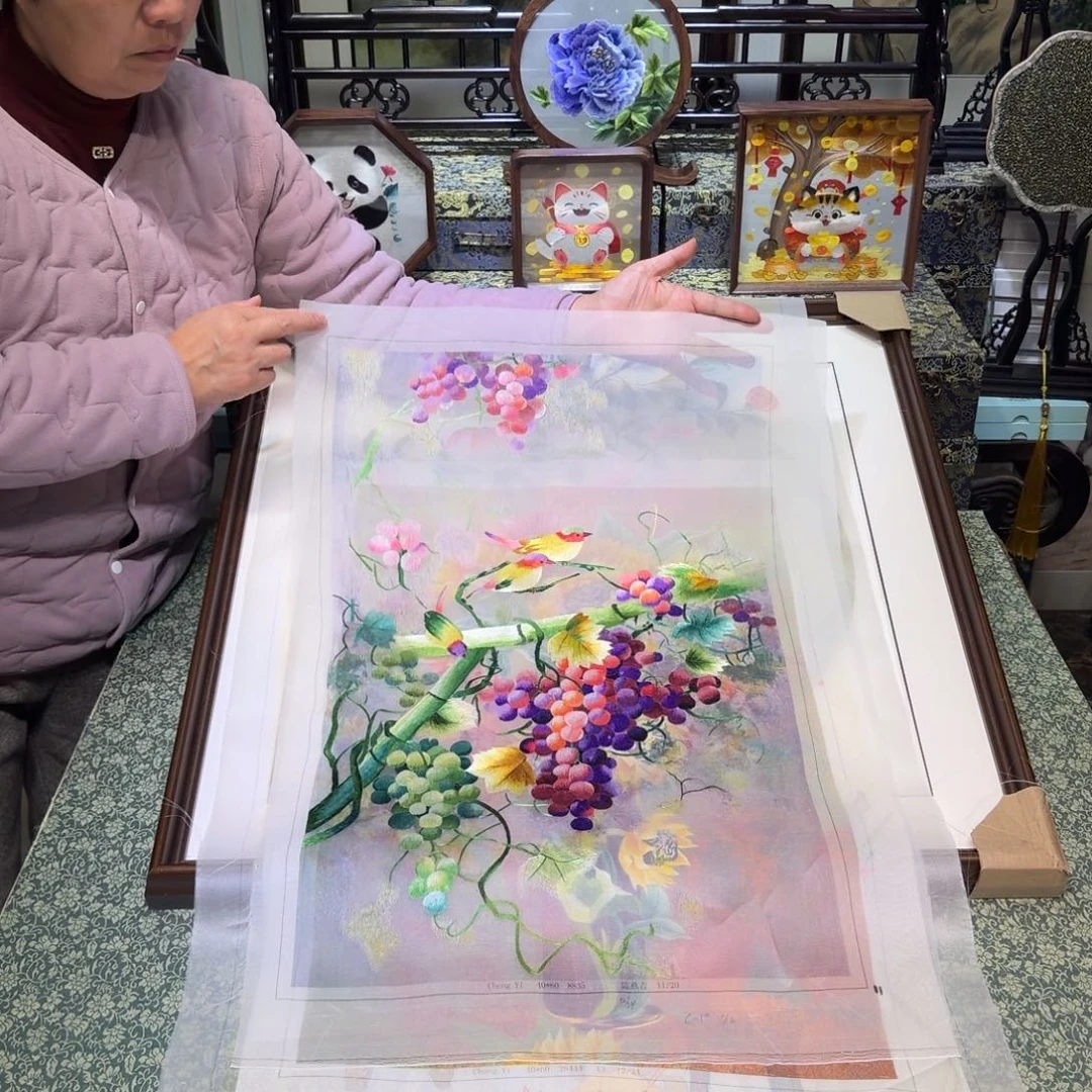 刺绣手工苏绣工艺