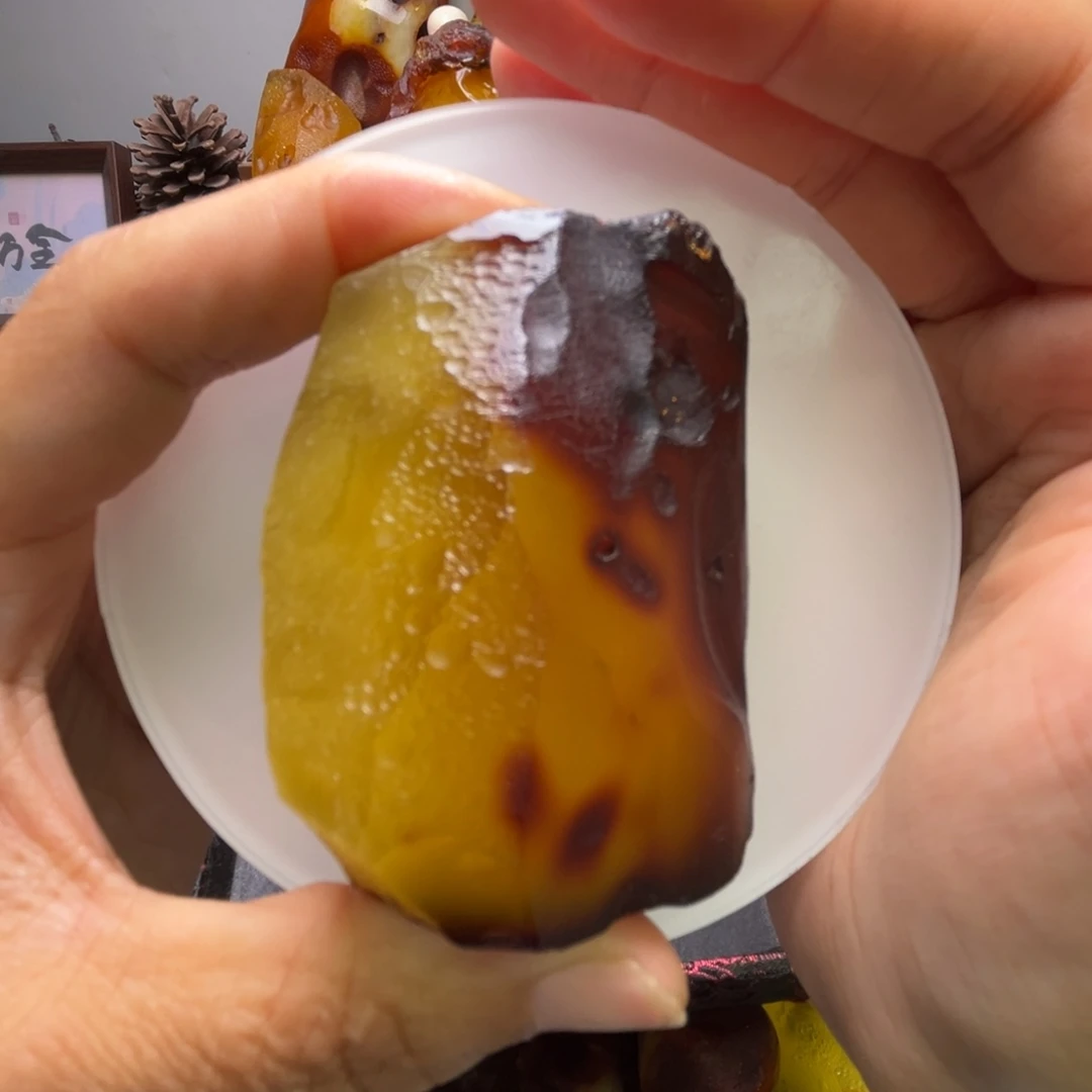 用***7定制琥珀未镶嵌琥珀蜜蜡原石定制