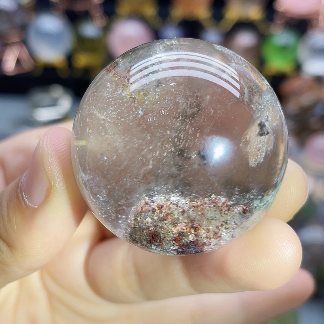 未镶嵌珠宝半成品水晶天然水晶38.8mm