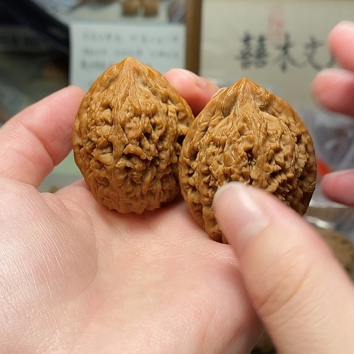 文玩核桃吊坠36大蒜头