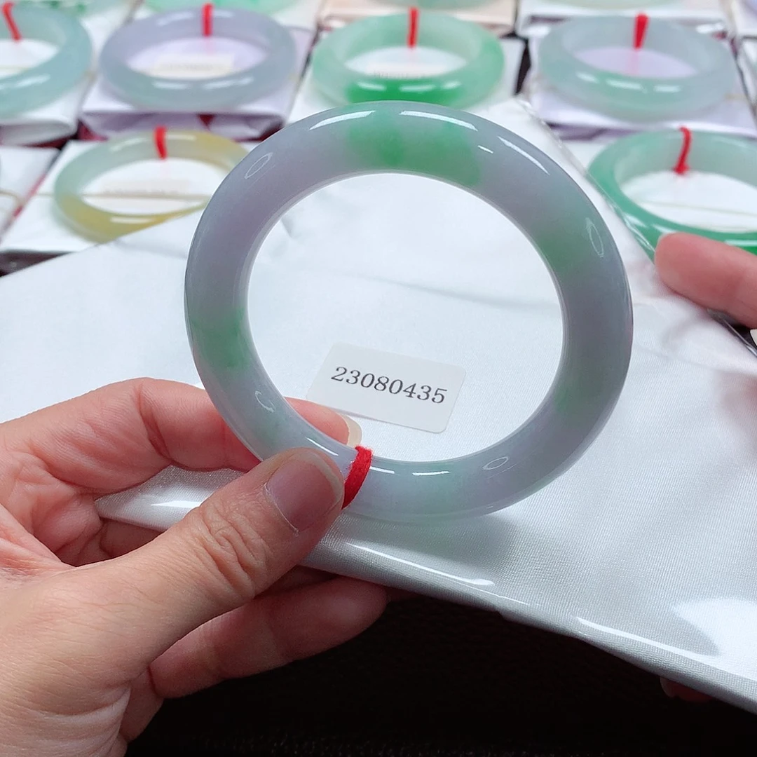 翡翠手镯未镶嵌天然A货翡翠手镯