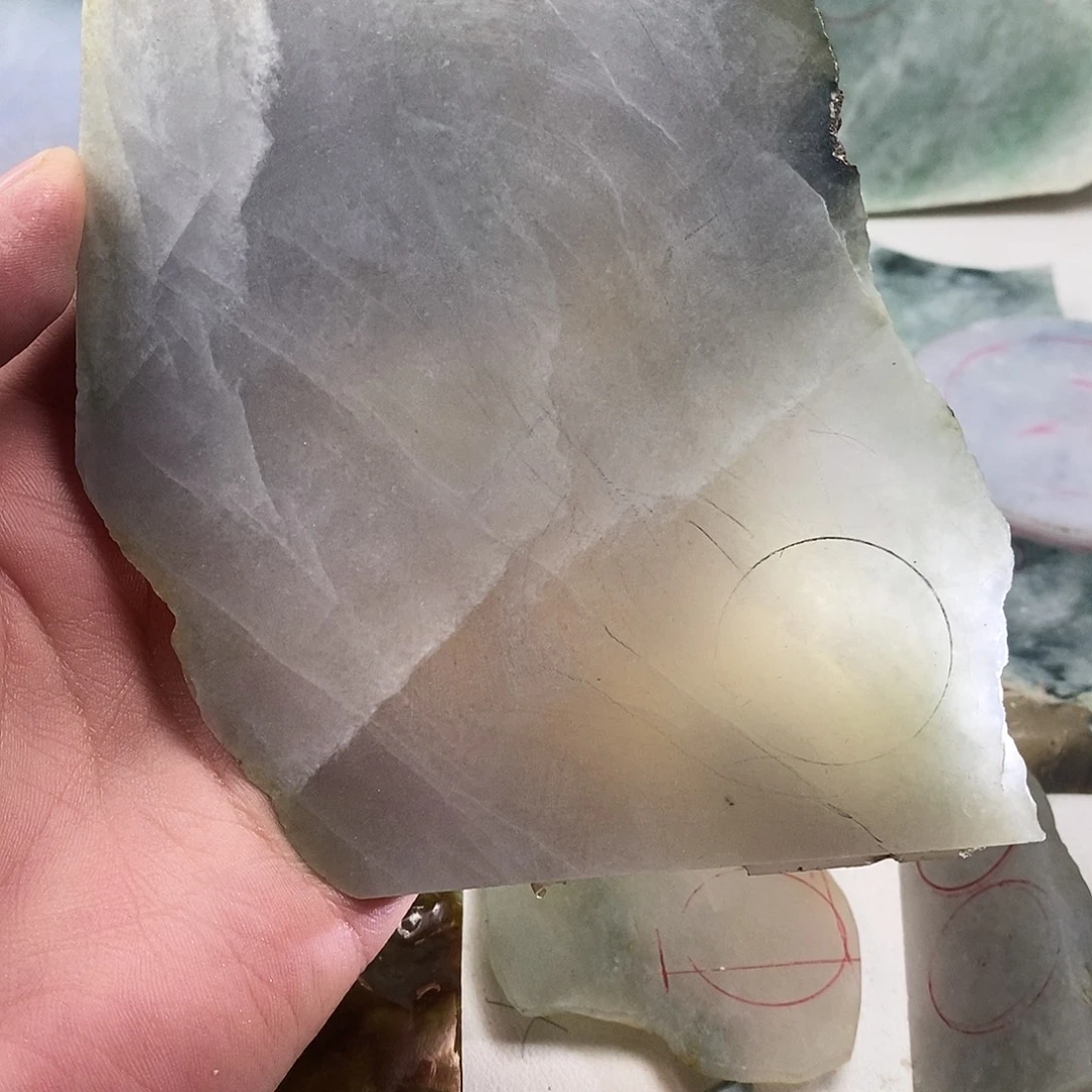 翡翠散珠天然缅甸翡翠a货20