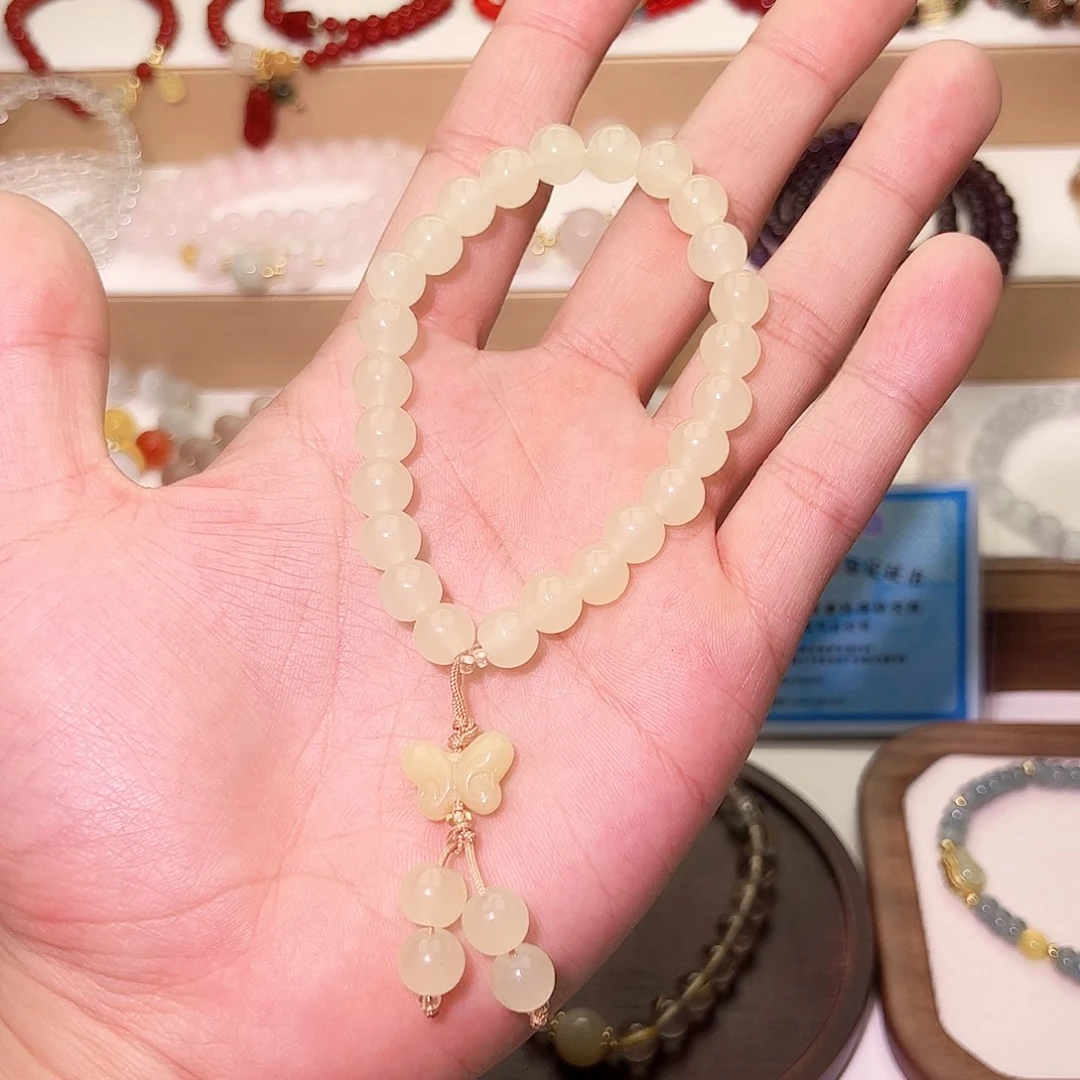 石英质玉手串未镶嵌