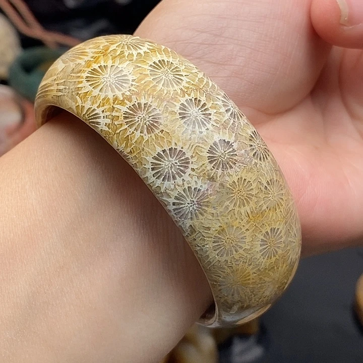 何***幸硅化玉未镶嵌颈饰