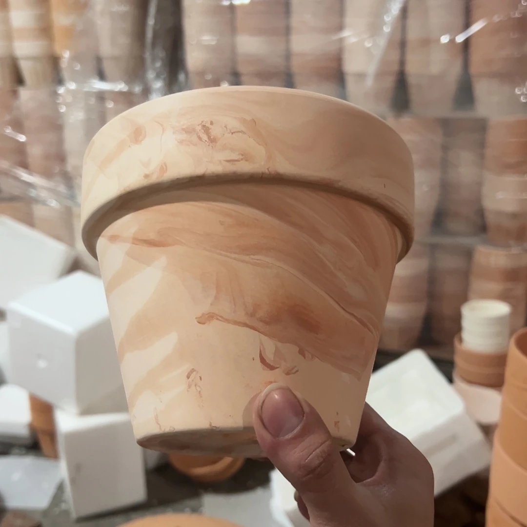 【闪购商品】红陶见面礼玛奇朵16口13高1个【微瑕】