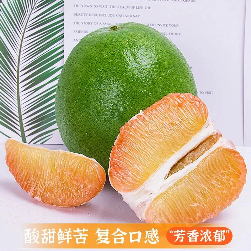 【泰国翡翠柚】正宗泰国翡翠柚青果当季进口甜青柚新鲜水果G小品种柚子包邮
