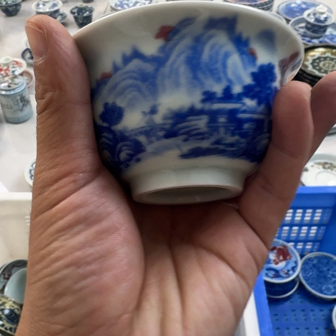 杯富川山居图大压手