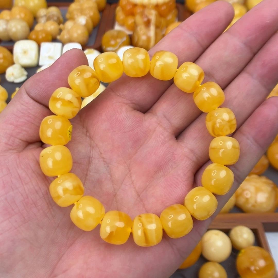 蜜蜡未镶嵌吊坠(不含链)