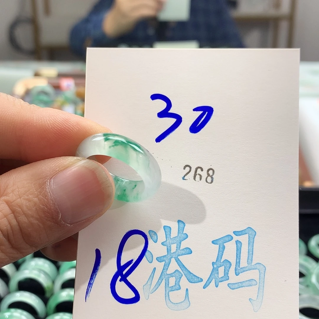 石英质玉未镶嵌戒圈