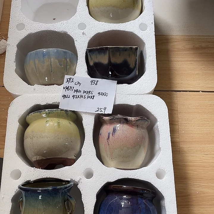 粗陶多肉花盆微瑕938