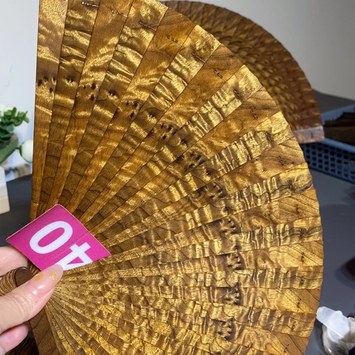 金丝楠无**虑金丝楠木扇子