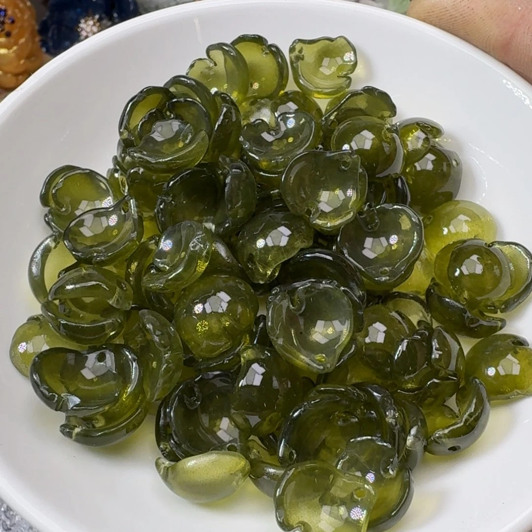 玻璃21号 小勺药花