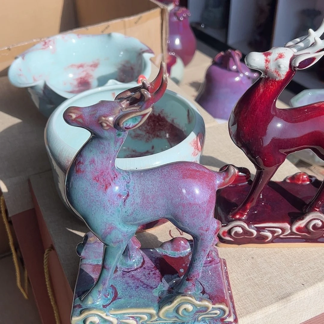 摆件郑家钧窑摆件