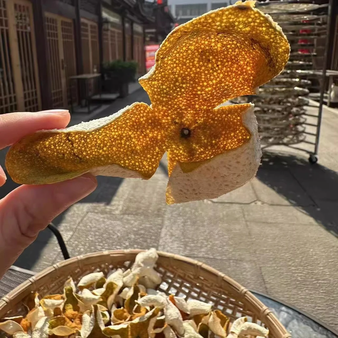 【冬后大红皮断皮】2024年天马圈枝老树新会陈皮