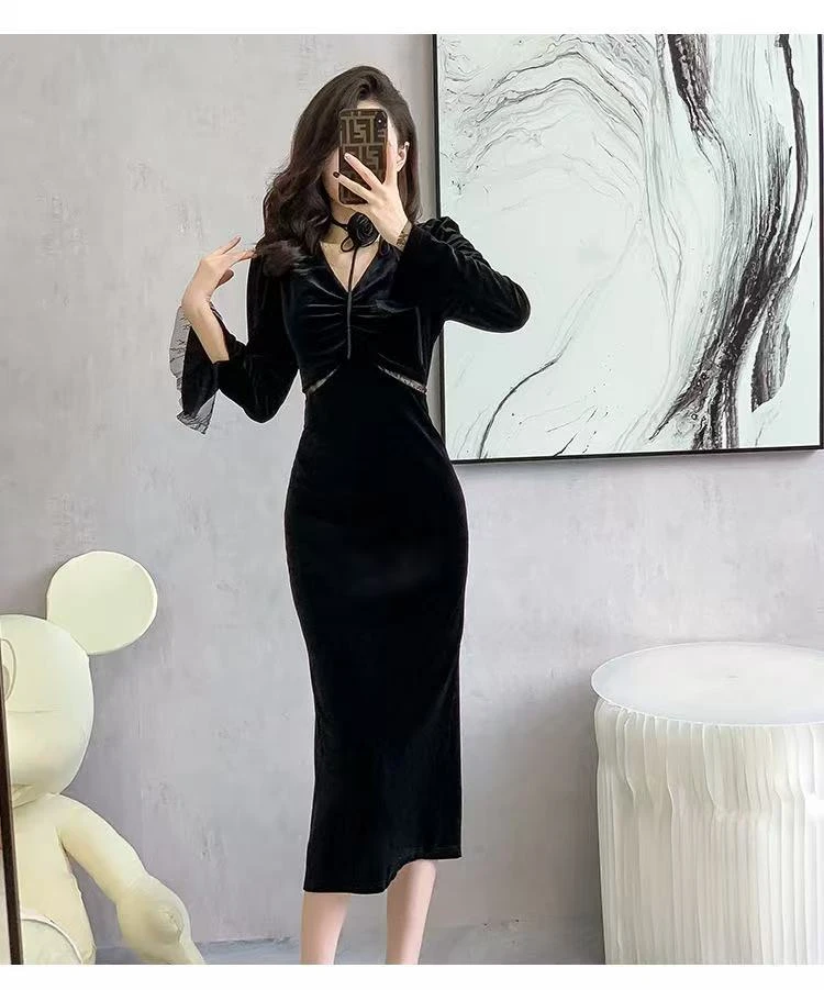 【X131-X140】精品气质轻奢品牌折扣女装连衣裙