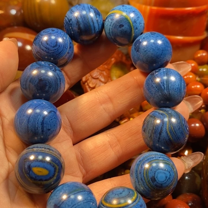 玛瑙/玉髓手链未镶嵌左*