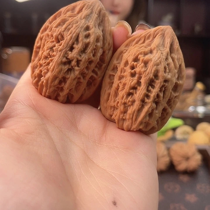 把件文玩核桃平谷带鱼