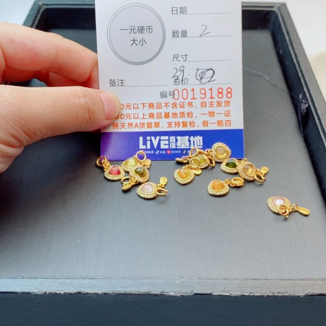 银S925镀金镶嵌手链翡翠配饰