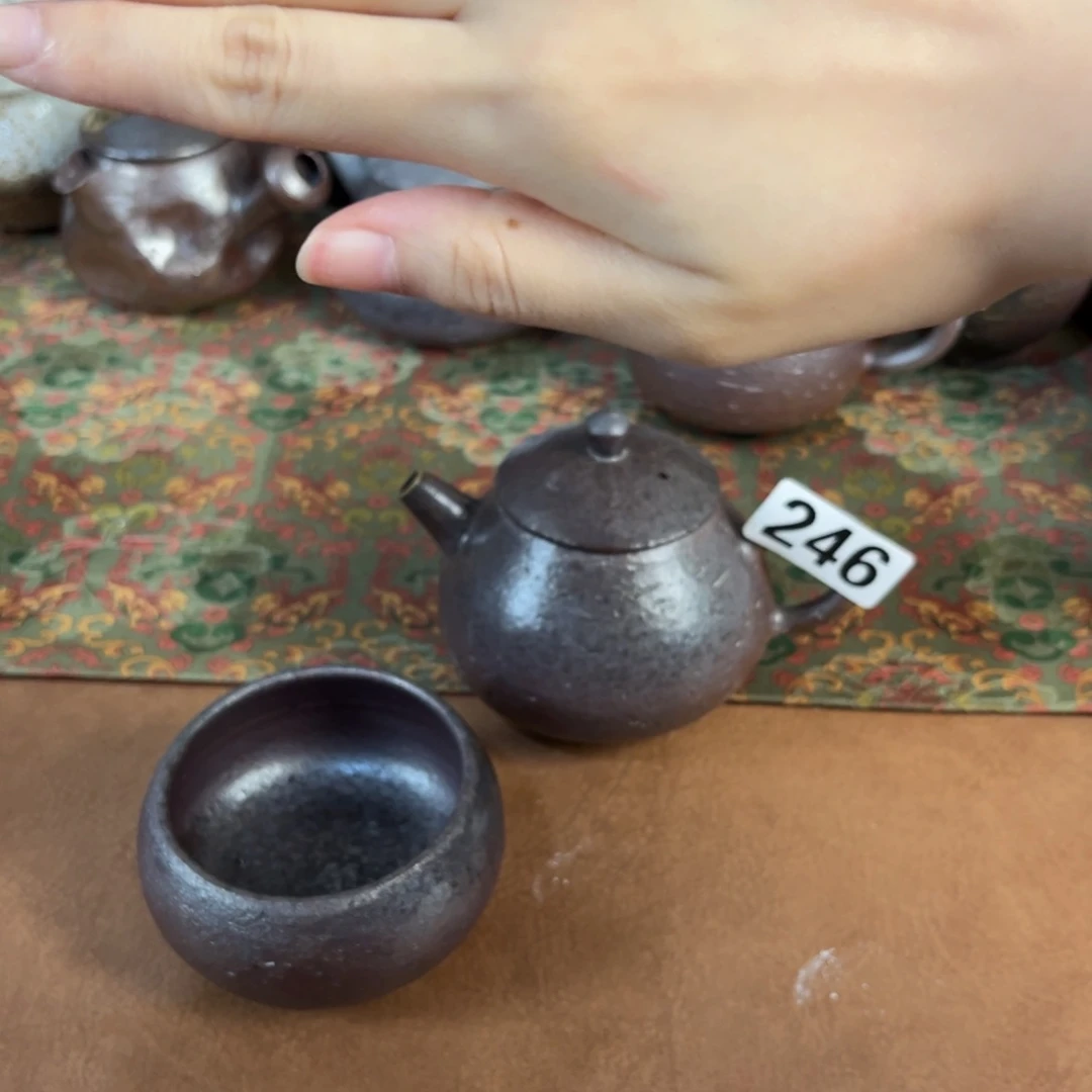 摆件敏*柴烧茶器主人壶