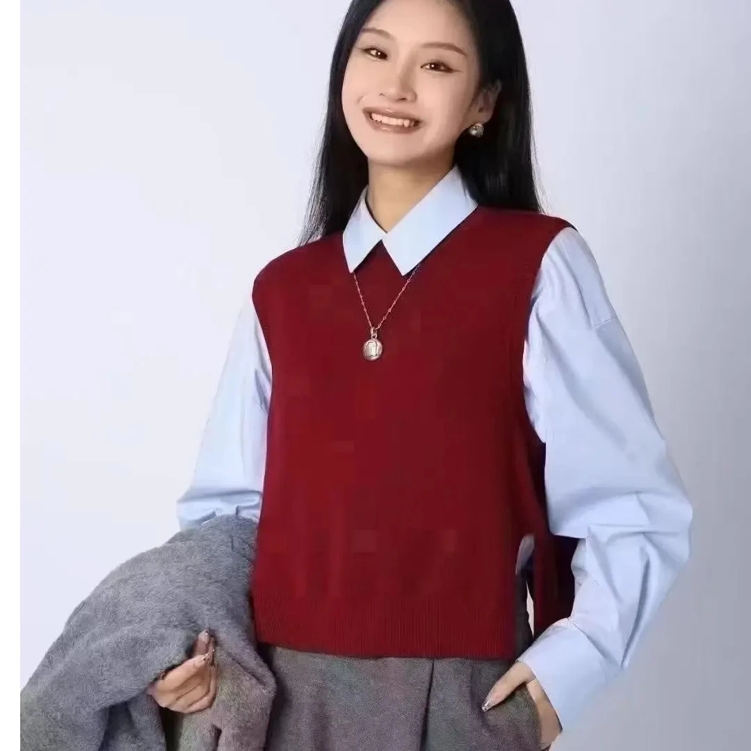 GIRDEAR/哥弟   马甲贝贝｜软糯显瘦纯色百软糯显瘦针织马甲