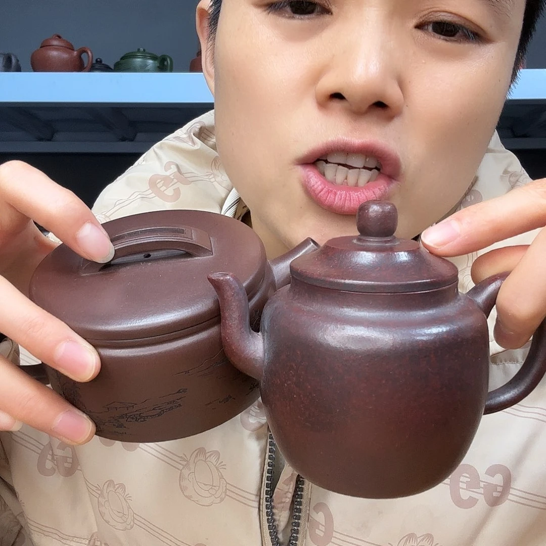 紫砂茶壶民间手艺人全手工制作