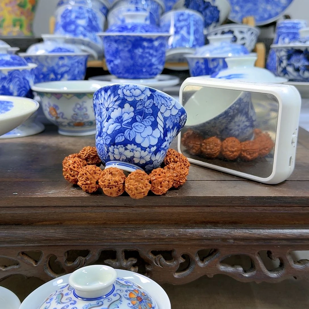 泥塑世*主人杯手工手绘