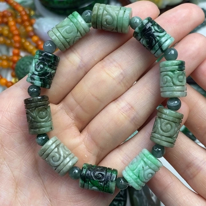 颈饰未镶嵌翡翠遥***来