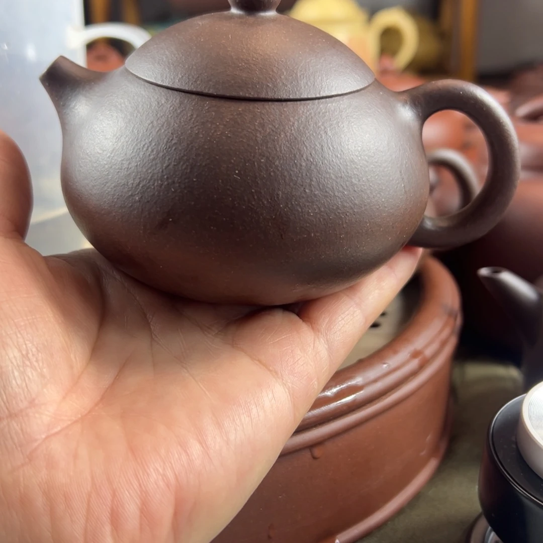 茶壶紫砂悠**哉原以为无添乱老紫泥西施