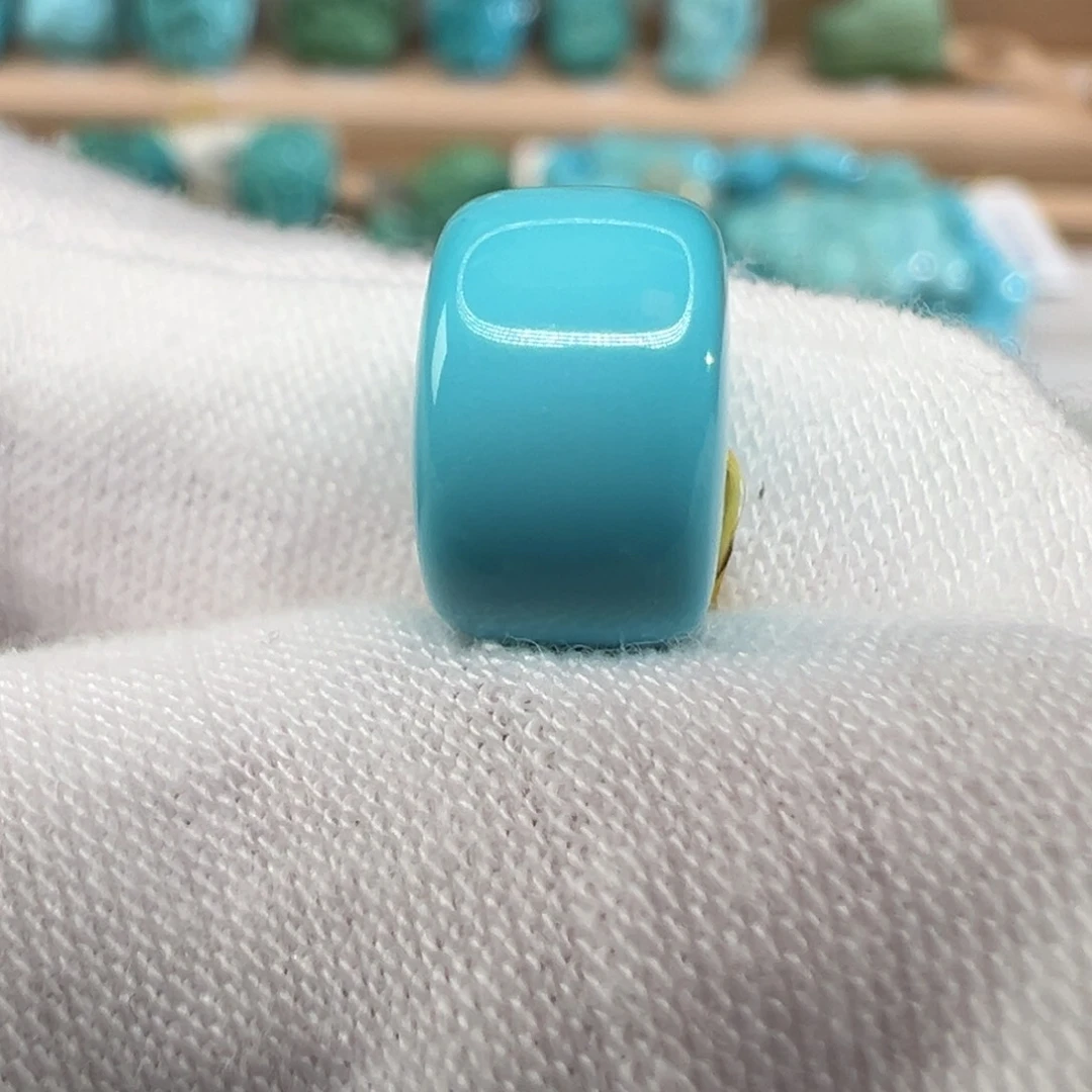 绿松石未镶嵌配饰10.1×6.5