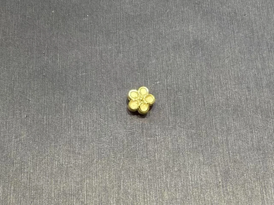 【金展珠宝】足金 桃花配件