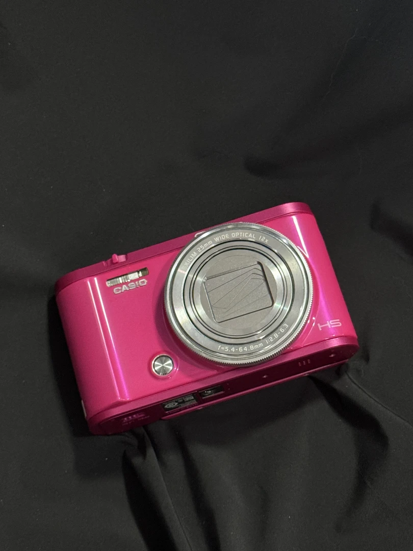 9新 Casio/卡西欧 zr3600 粉色 翻转屏可美颜自拍