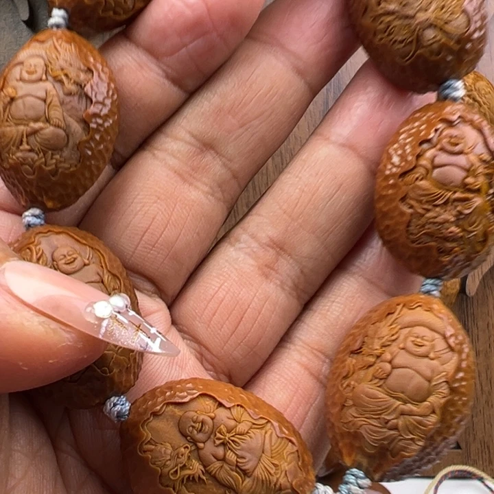 手串/手链橄榄核2.2九龙弥勒