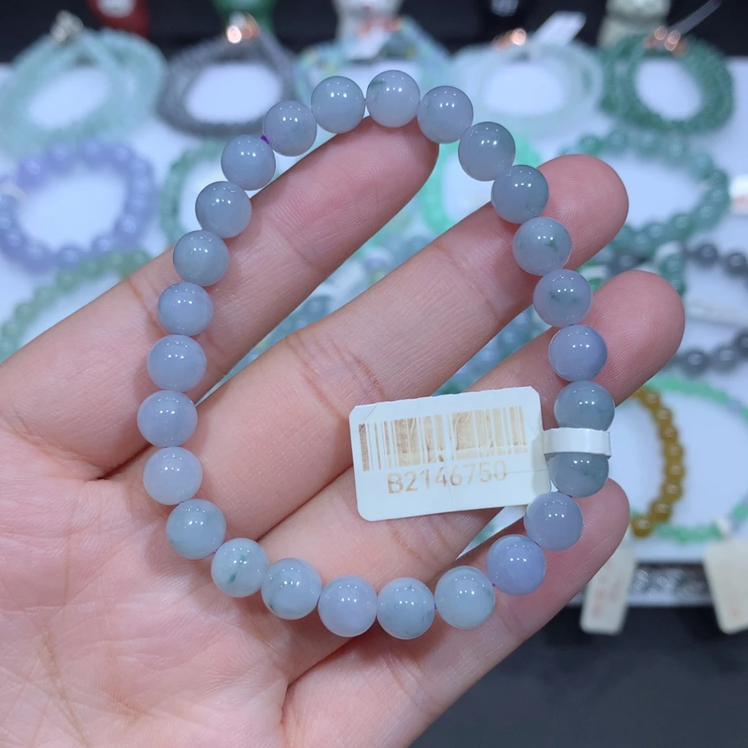 未镶嵌手串翡翠天然