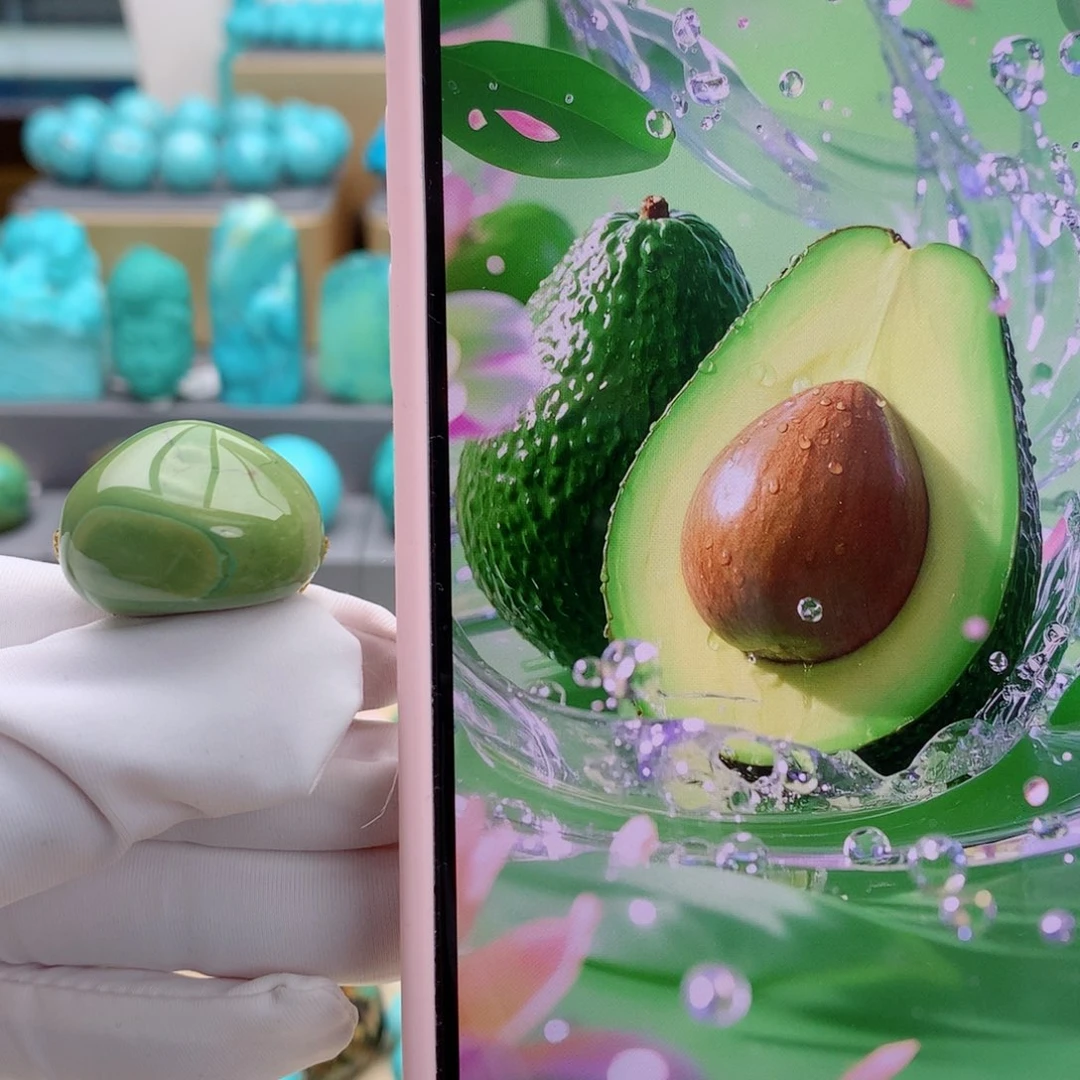 未镶嵌绿松石挂件