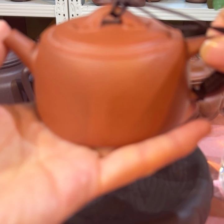 紫砂茶壶降坡井栏180cc