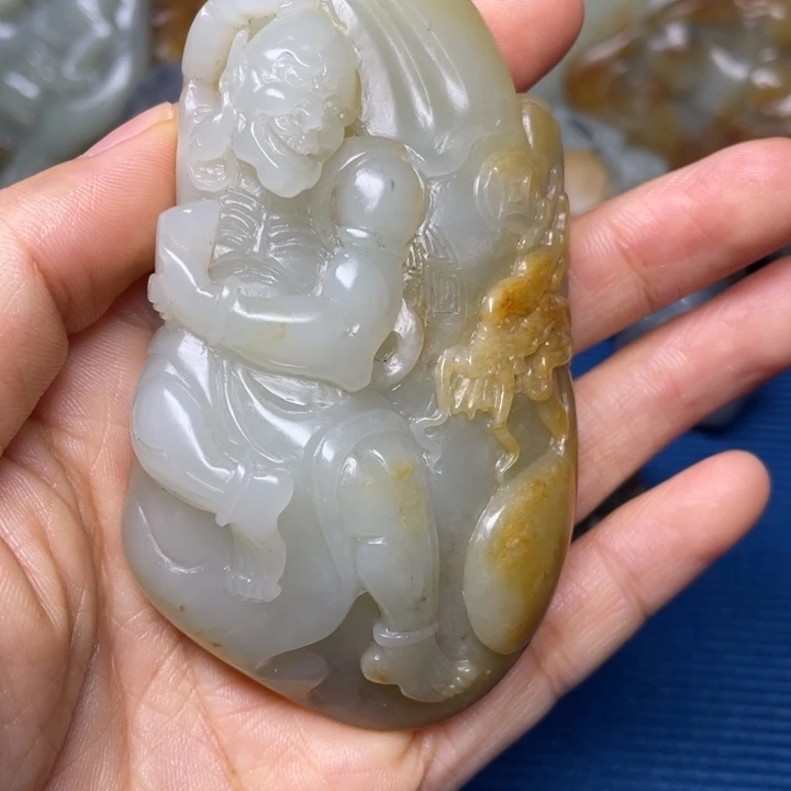 颈饰未镶嵌和田玉大*园