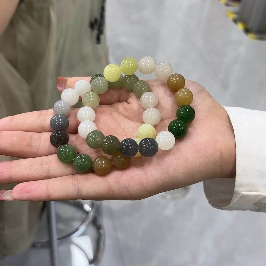 手串未镶嵌和田玉多样性发货拍一发一