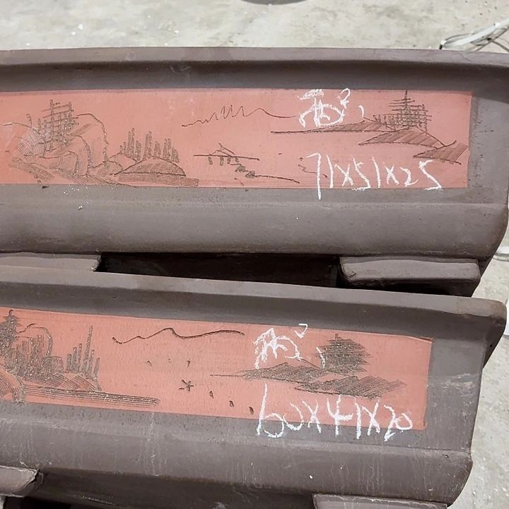 用***3宜兴紫砂花盆，现货发
