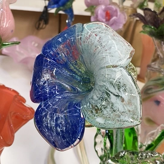 琉璃夜光花高45厘米宽9厘米