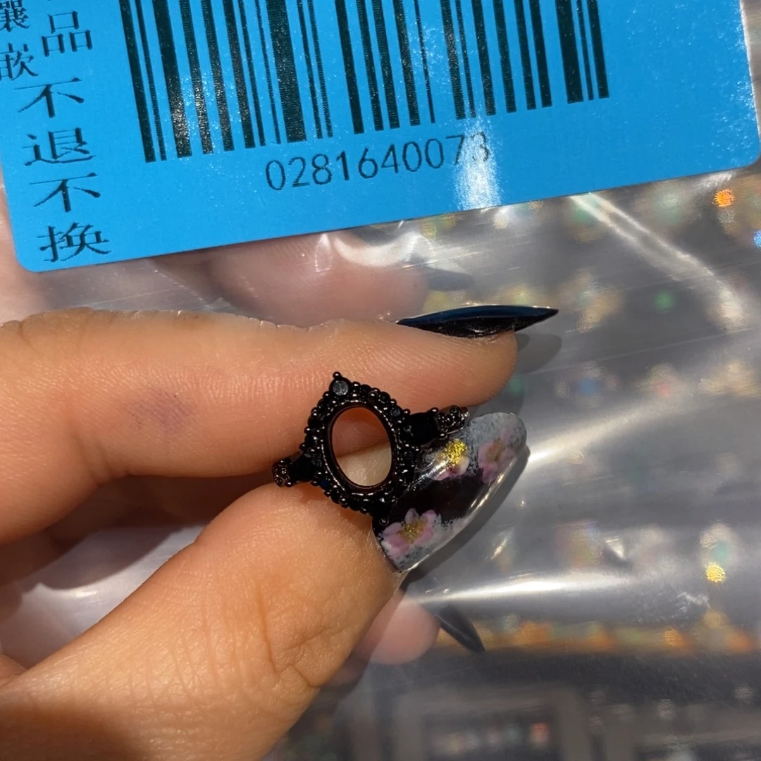 s****欧泊银S925镶嵌戒指