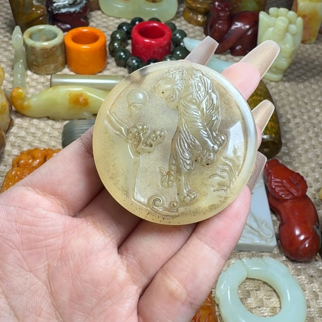 吊坠白玉菩提挂件