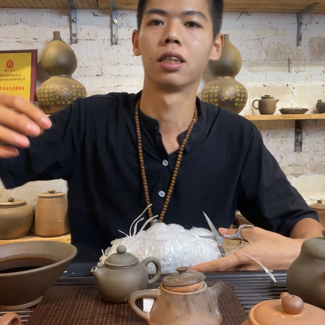 陶广西钦安龙窑坭兴陶柴烧