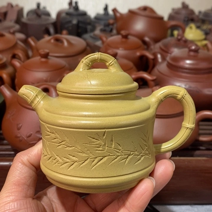 紫砂茶壶精工制作一把