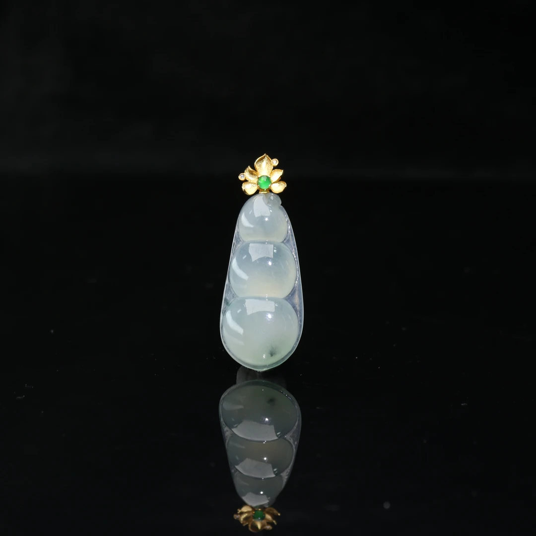 FC12天然缅甸A货18k冰豆子/500531/保利厦门拍卖