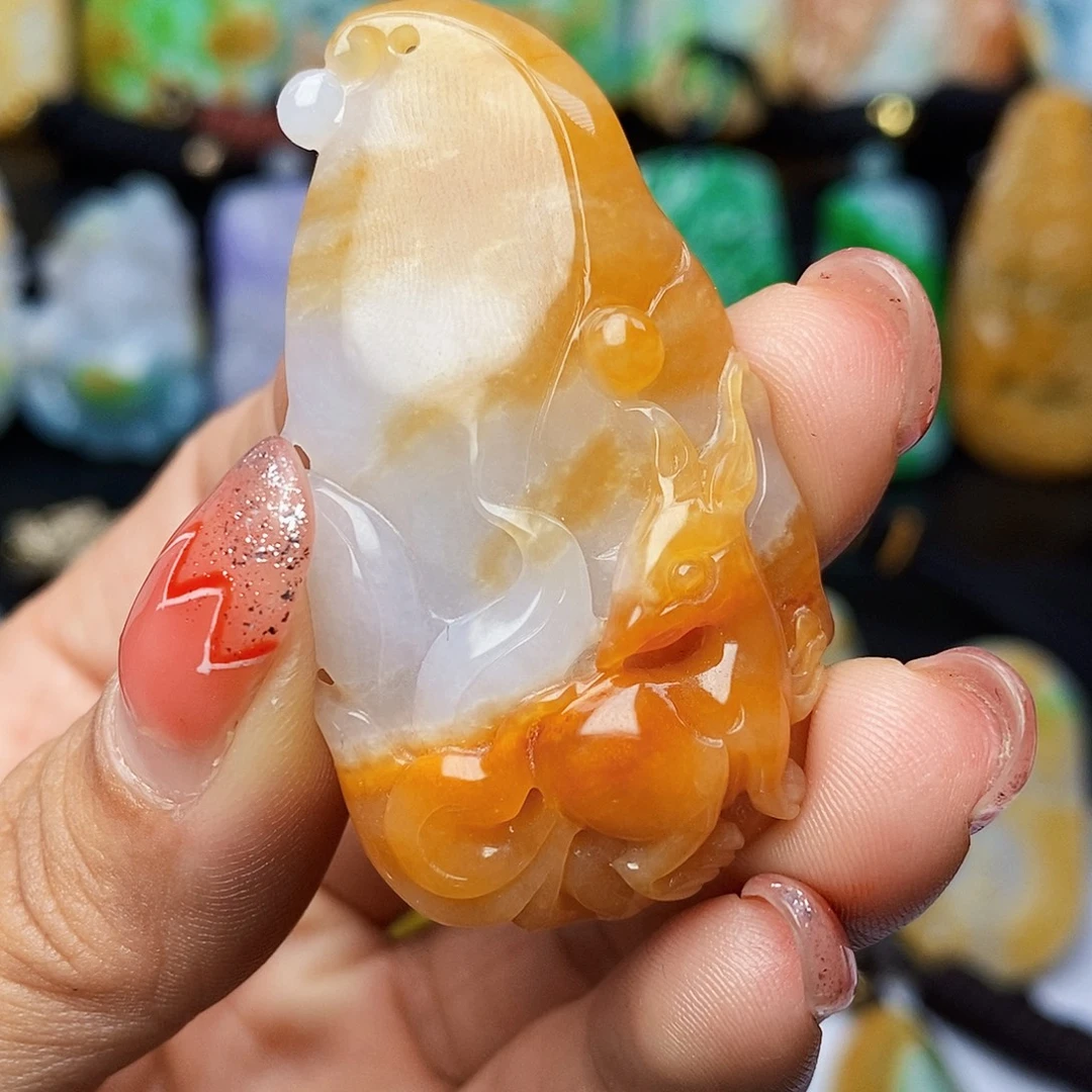 定制翡翠未镶嵌翡翠Ａ货一物一证